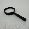 New black 50MM straight-handled glass lens magnifying glass student gift reading magnifying glass Application Scenario